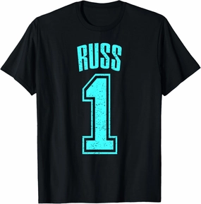 Russ Supporter Number 1 Greatest Fan T-Shirt