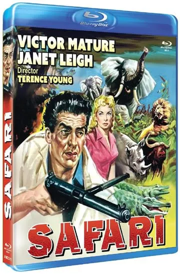 Safari (1956) [ Blu-Ray, Reg.A/B/C Import - Spain ]