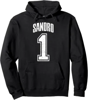 Sandro Supporter Number 1 Greatest Fan Pullover Hoodie