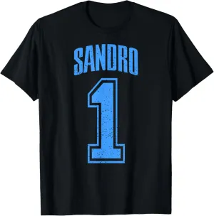 Sandro Supporter Number 1 Greatest Fan T-Shirt