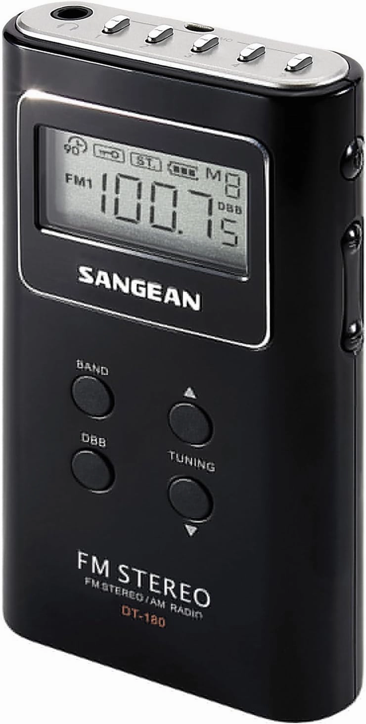 Sangean DT-180 AM/FM Pocket Radio