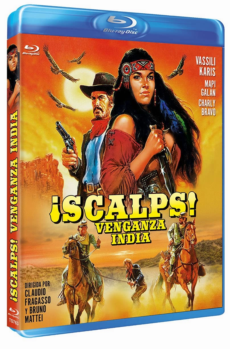 Scalps (1987) ( Scalps, venganza india ) [ Blu-Ray, Reg.A/B/C Import - Spain ]