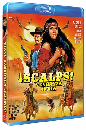 Scalps (1987) ( Scalps, venganza india ) [ Blu-Ray, Reg.A/B/C Import - Spain ]