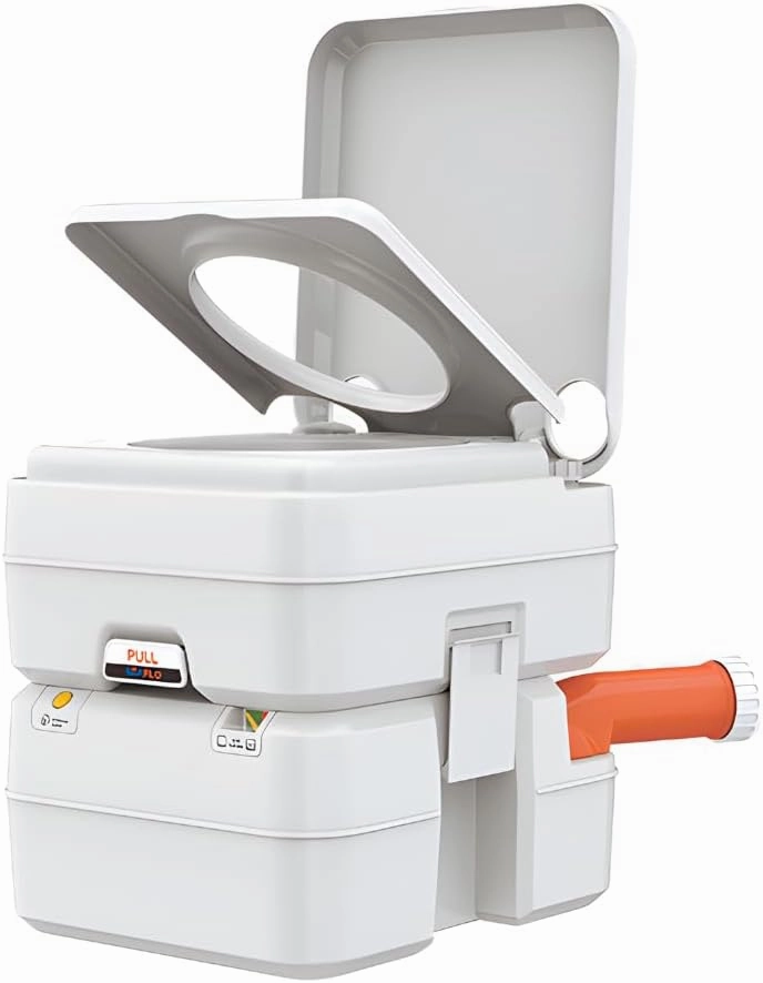 SEAFLO 5.3 Gal Multifunctional Portable Toilet | Large Capacity for Camping, RV, Boats, and More
