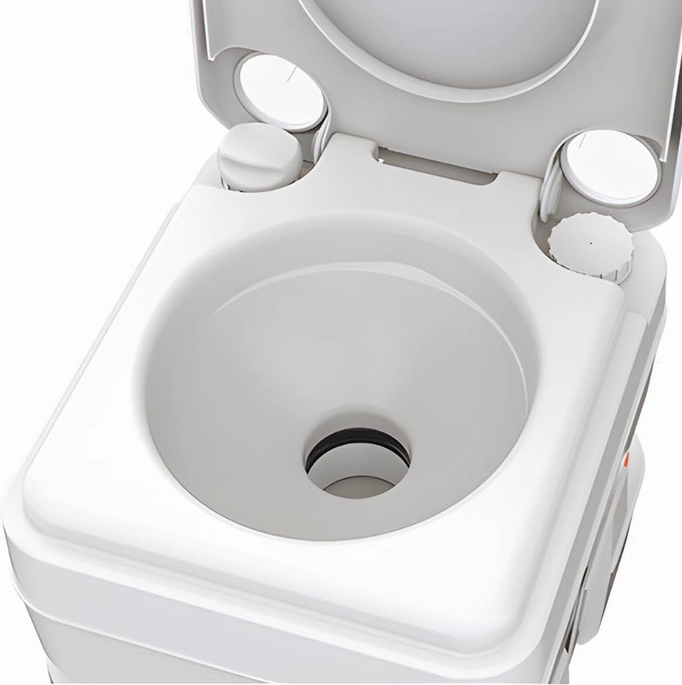 SEAFLO 5.3 Gal Multifunctional Portable Toilet | Large Capacity for Camping, RV, Boats, and More