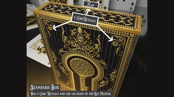 Secrets of The Key Master (with Standard Box) Playing Cards by Handlordz
