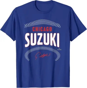 Seiya Suzuki Chicago Name & Number (Front & Back) T-Shirt