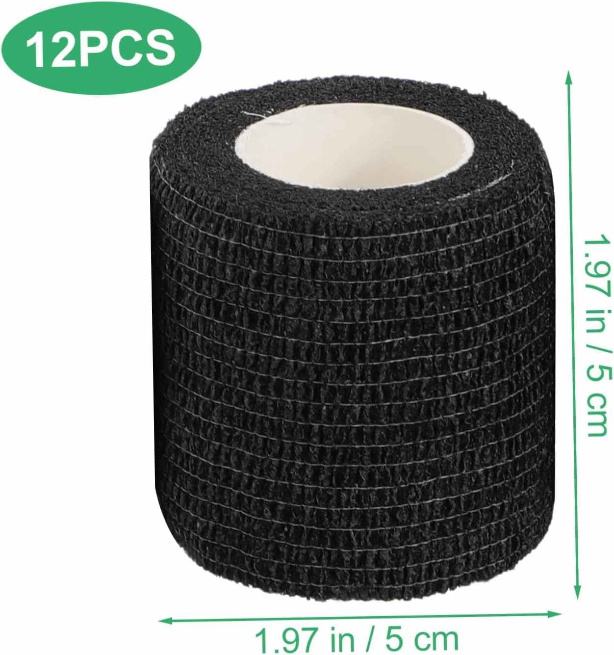 Self Adhesive Elastic Grip Wraps Non Woven Fitness Bands for Aid and Artwork Lightweight and Portable