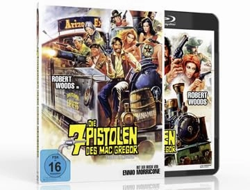 Seven Guns for the MacGregors (1966) ( Sette pistole per i MacGregor ) ( Siete pistolas para los Mac Gregor ) [ Blu-Ray, Reg.A/B/C Import - Germany ]