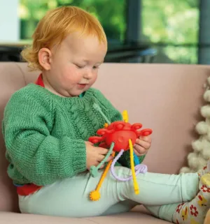 Silisoft Zip Pull Toy - Baby Fidget Toy