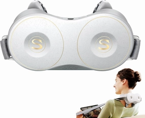 SKG H7 Neck Massager for Pain Relief Deep Tissue, Shiatsu Neck and Shoulder Massager 4D Electric Kneading Massager with Heating Relax at Home Office Car, Gift for Men Women, Maye Musk's Choice