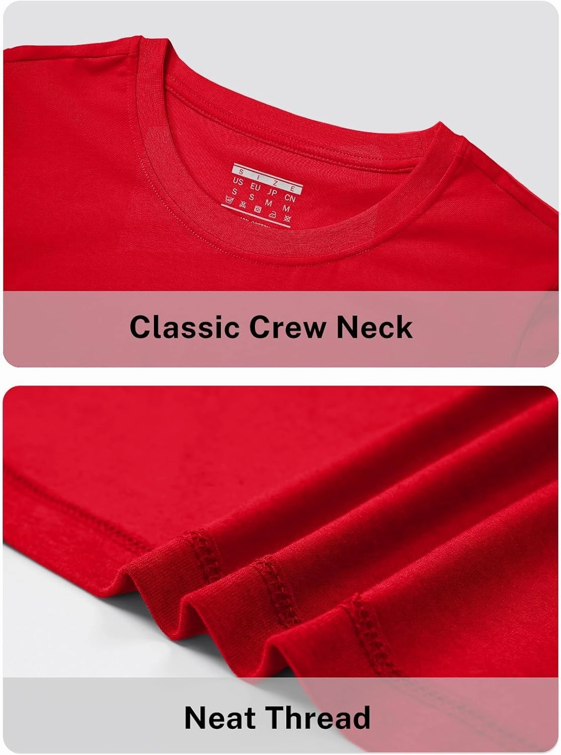 SMENG Short Sleeve Shirts for Women UPF 50  Cotton Crew Neck T Shirt Basic Summer Yoga Running Workout Tops