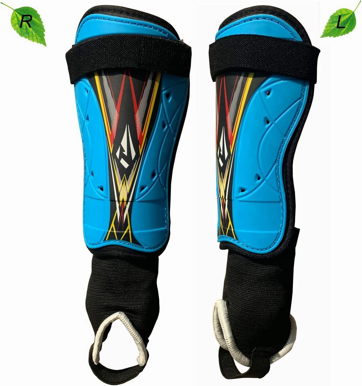 Soccer Football shin Guards with Low-Profile Flexible Super Protection,Great for Youth, Junior