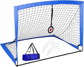 Soccer Goals for Backyard Soccer Net Quick Setup Ultra Portable and Foldable with Handbag for Penalty Kicks, Target Practice & Backyard Games