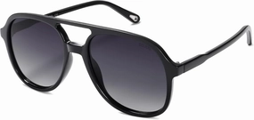 SOJOS Retro Polarized Aviator Sunglasses for Women Men Classic 70s Vintage Trendy Square Aviators SJ2174