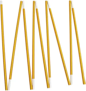 Sosoport 2pcs Tent Support Poles Telescopic -Rollover Rods for Camping Hiking and Outdoor Activities and Portable Canopy Tool Each