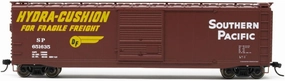 Southern Pacific Railroad Box Car with Sliding Door Running Number 651635 HO Scale Train Rolling Stock HR6585C