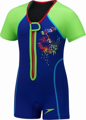 Speedo Kids' Begin to Swim UV Thermal Swimsuit UPF 50