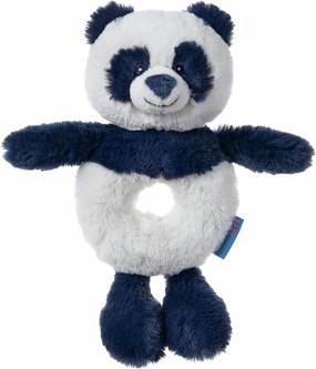 Spin Master GUND Baby GUND Baby Toothpick Cooper Panda Rattle Plush Stuffed Animal, Blue, 7.5"
