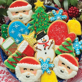Springbok - Cookies and Christmas - 1000 Piece Jigsaw Puzzle - Colorful Holiday Puzzle That Will Make Your Mouth Water