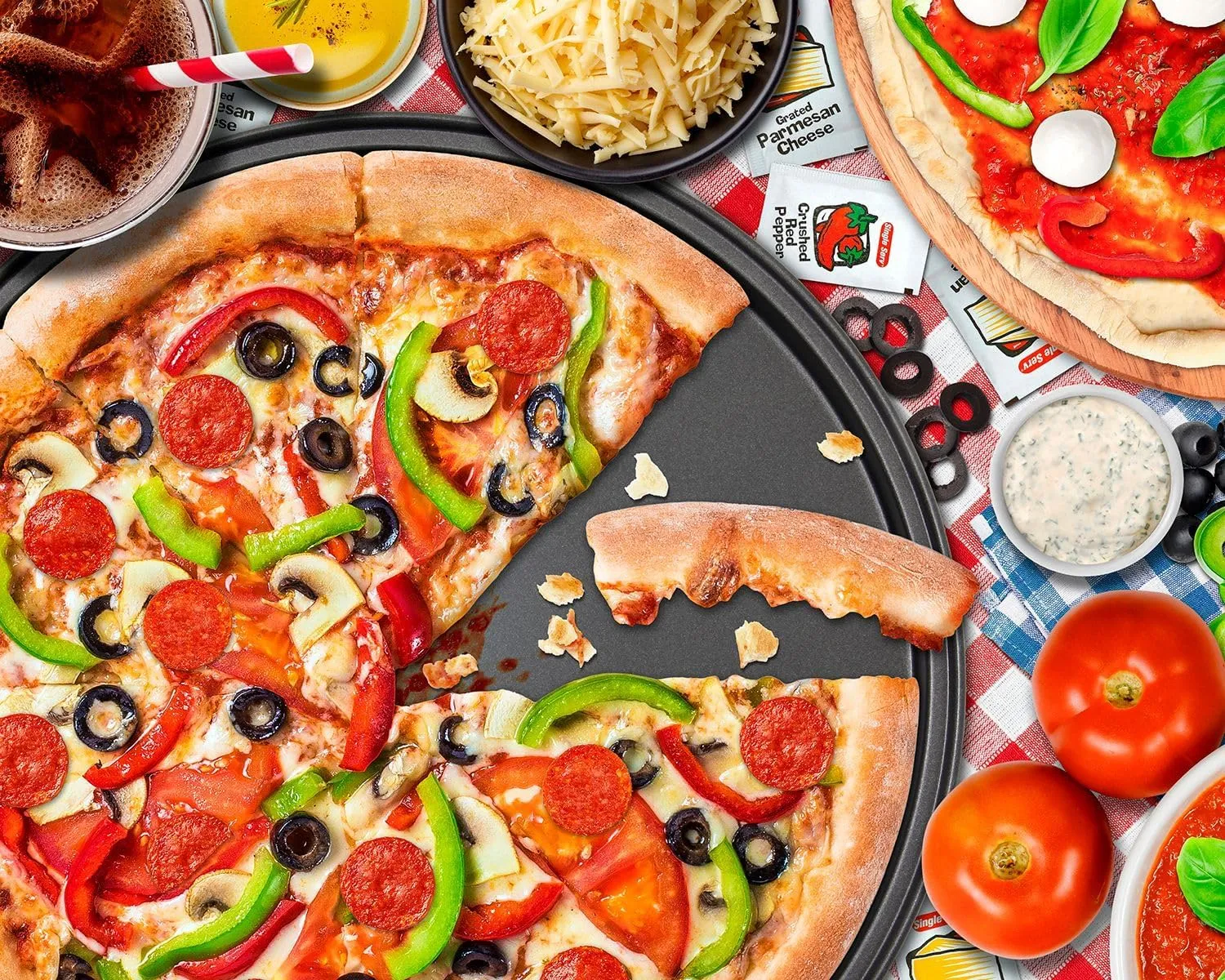 Springbok's Pizza Night 1000 Piece Jigsaw Puzzle for Adults and Kids Featuring a Classic and Colorful Pizza Parlor