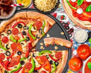 Springbok's Pizza Night 1000 Piece Jigsaw Puzzle for Adults and Kids Featuring a Classic and Colorful Pizza Parlor