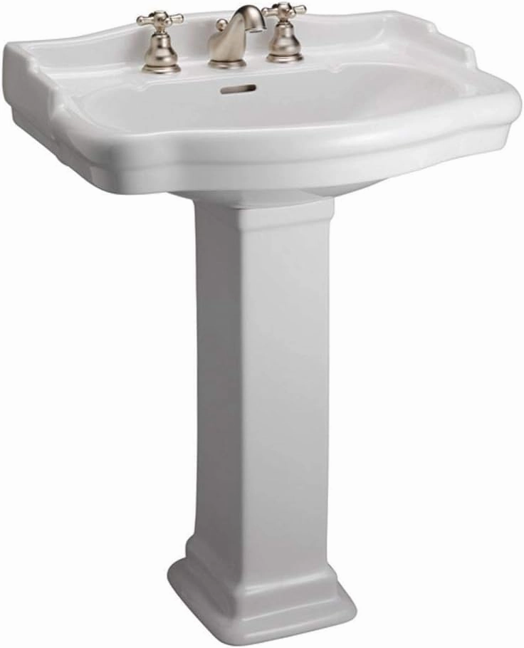 Stanford 660 Pedestal Lavatory 8" Widespread