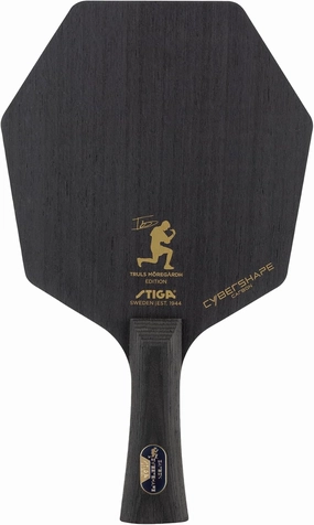 STIGA Cybershape Carbon CWT Truls Edition Table Tennis Blade with Custom Weight Technology I Superior Control & Enhanced Grip for Offensive Play