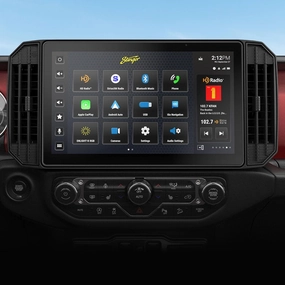 Stinger HORIZON12 12.8" Wrangler JL(2018-23)/Gladiator JT(2020-23) Stereo 1080p Full HD IP65 Touchscreen Radio, Certified Wireless Apple CarPlay/Android Auto, Bluetooth, HDMI, Off-Road Gauges, Cam/USB