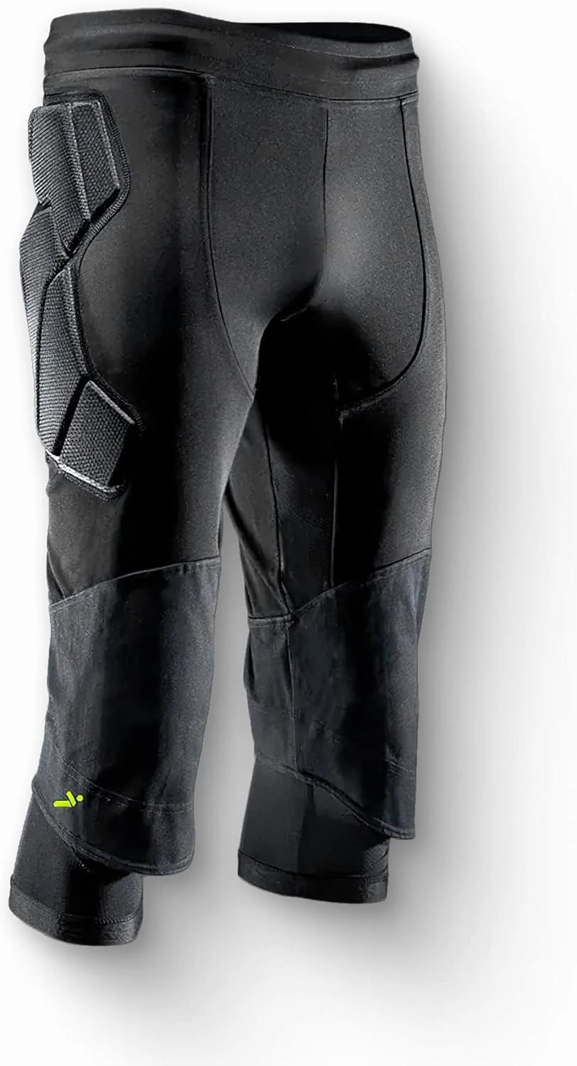 Storelli ExoShield Goalkeeper Pants, High-Impact Protection, Sweat-Wicking, UV-Resistant Athletic Bottoms for Soccer