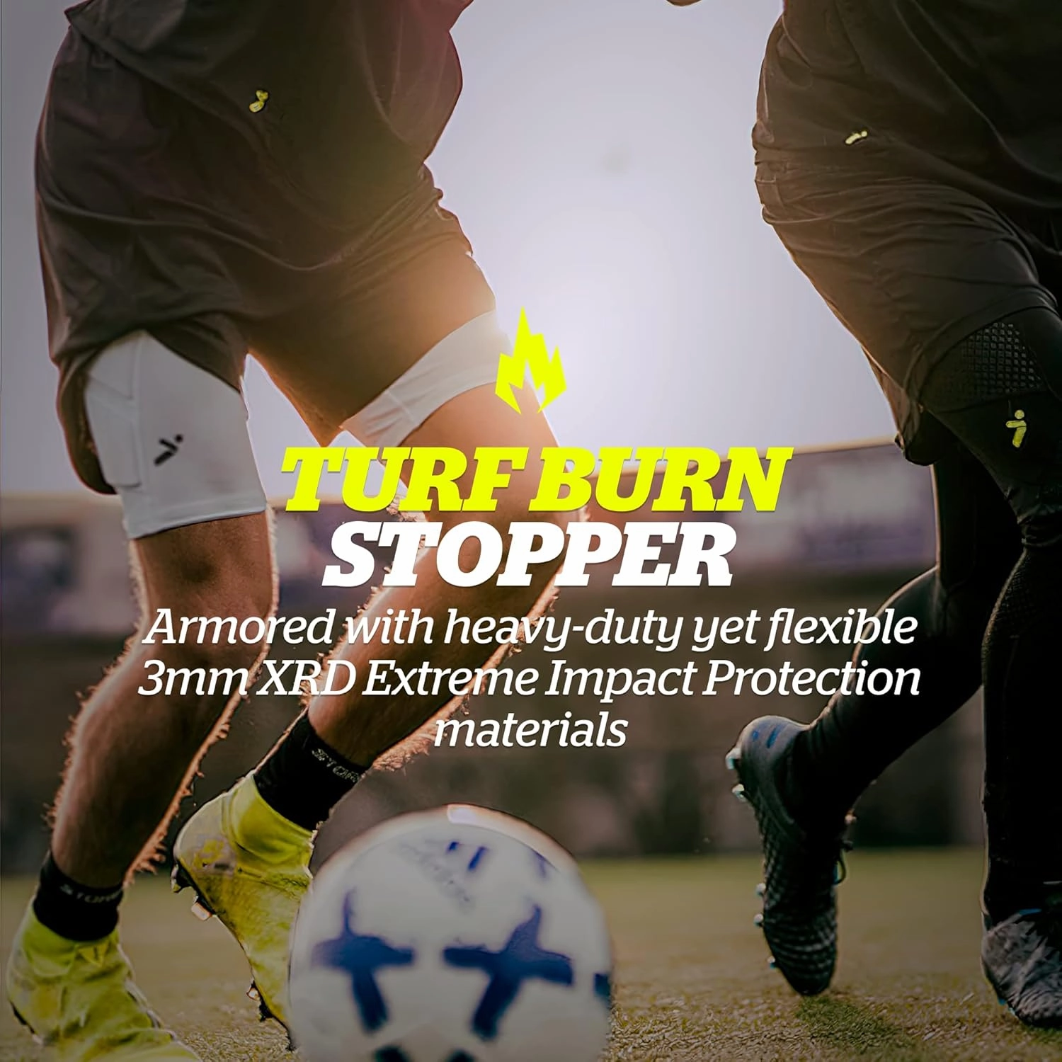 Storelli Unisex BodyShield Impact Slider, High-Impact Protection, Sweat-Wicking, UV-Resistant Athletic Undershorts for Soccer