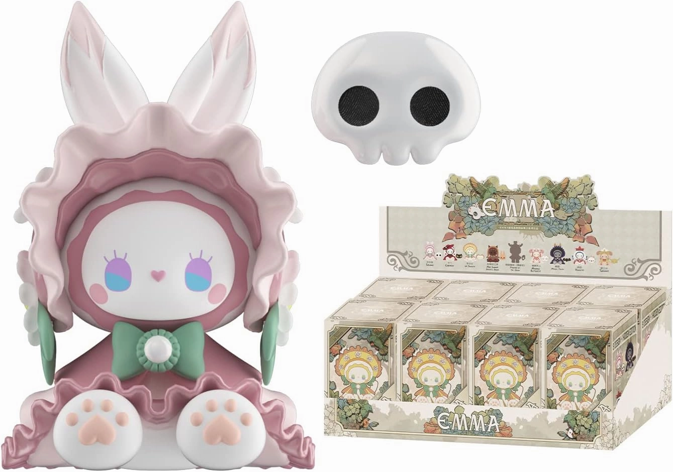 Studio Emma Secret Forest Masked Ball Series Blind Bag 8PCS Random Collection Mystery Toys Cute Blind Box Figures for Birthday Party (Whole Set)