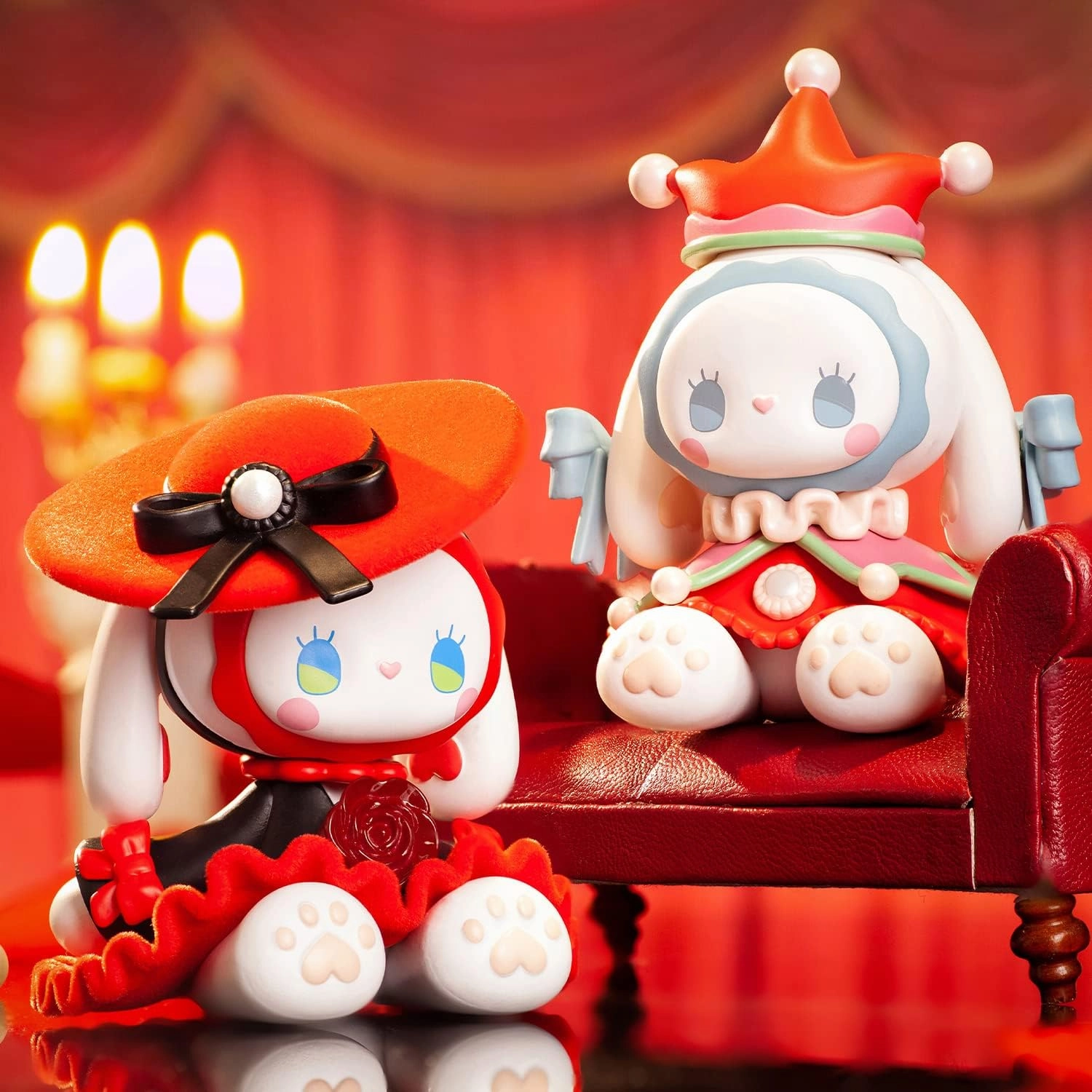 Studio Emma Secret Forest Masked Ball Series Blind Bag 8PCS Random Collection Mystery Toys Cute Blind Box Figures for Birthday Party (Whole Set)