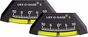 Sun Company Lev-o-gage II - RV Levels (2-Pack) - Made in USA | Leveling System for RV, Camper, or Pop Up Trailer | High Visibility Ball Level (No Bubble)