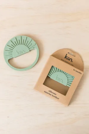 Sunrise Silicone Teether | Sage