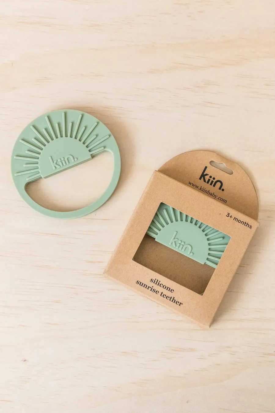 Sunrise Silicone Teether | Sage