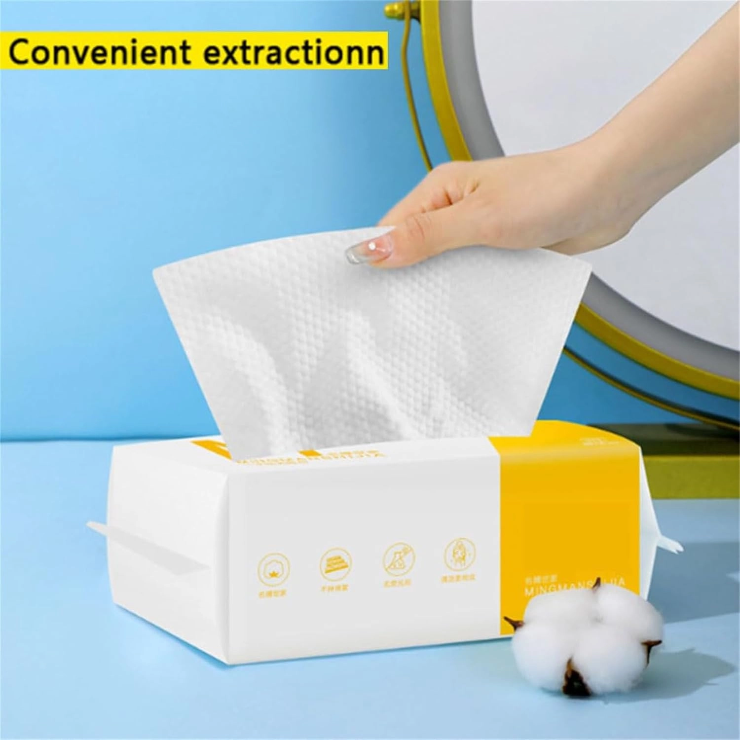 Super Absorbent Daily Clean Towel, Multi-Purpose Face & Hand Towels (5pcs)
