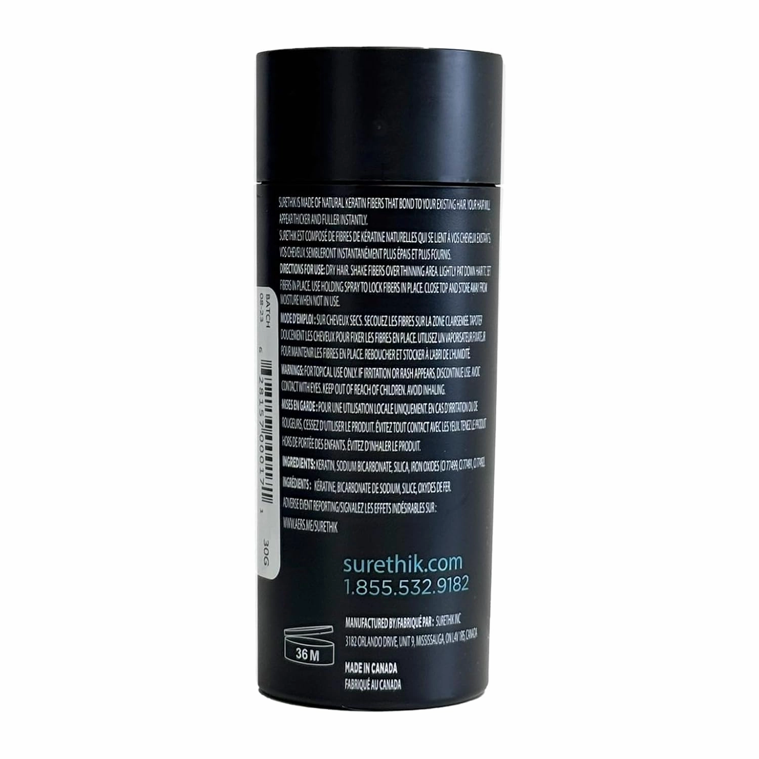 SURETHIK Light Blonde Building Hair Fibers for Thinning Hair, Concealing Thin Hair for Instantly Fuller Look - For Men & Women, 30g