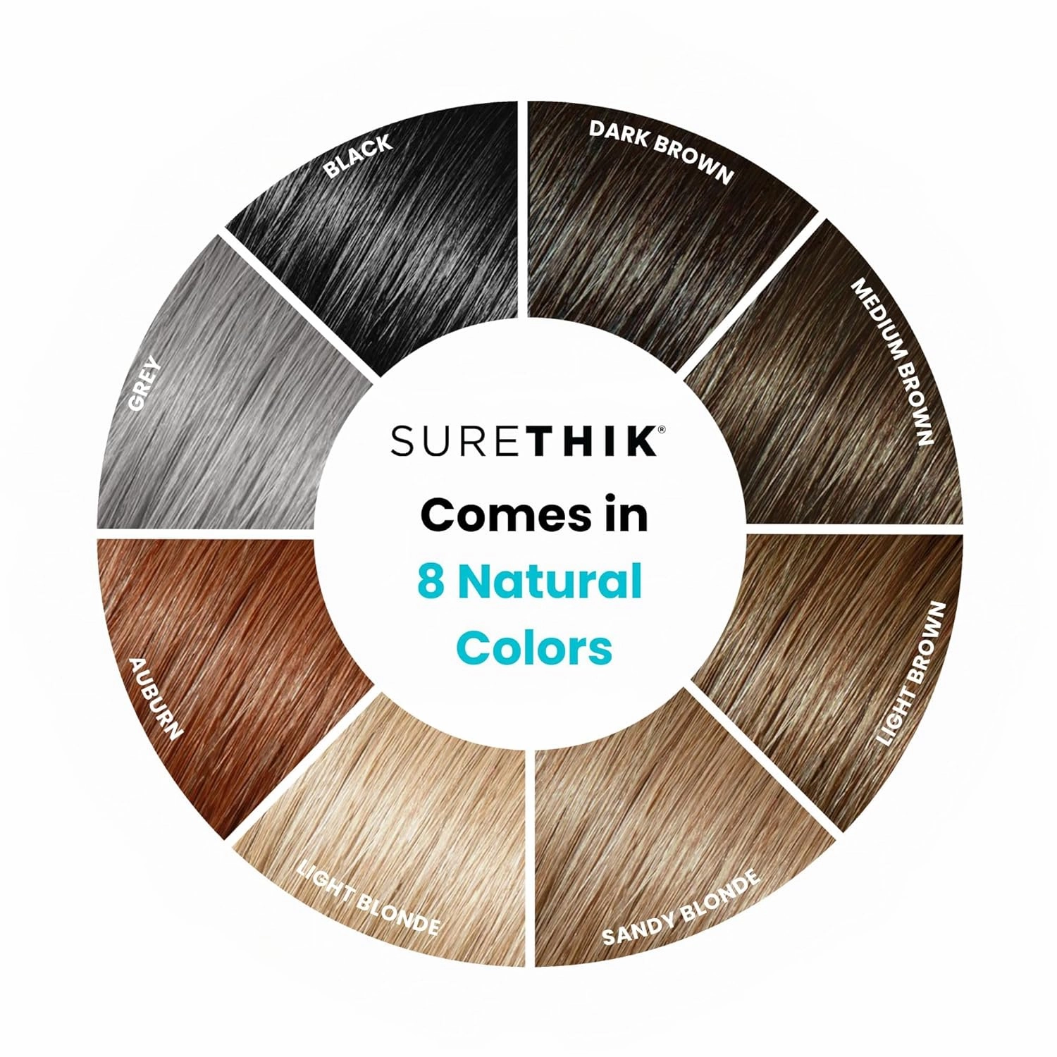 SURETHIK Light Blonde Building Hair Fibers for Thinning Hair, Concealing Thin Hair for Instantly Fuller Look - For Men & Women, 30g