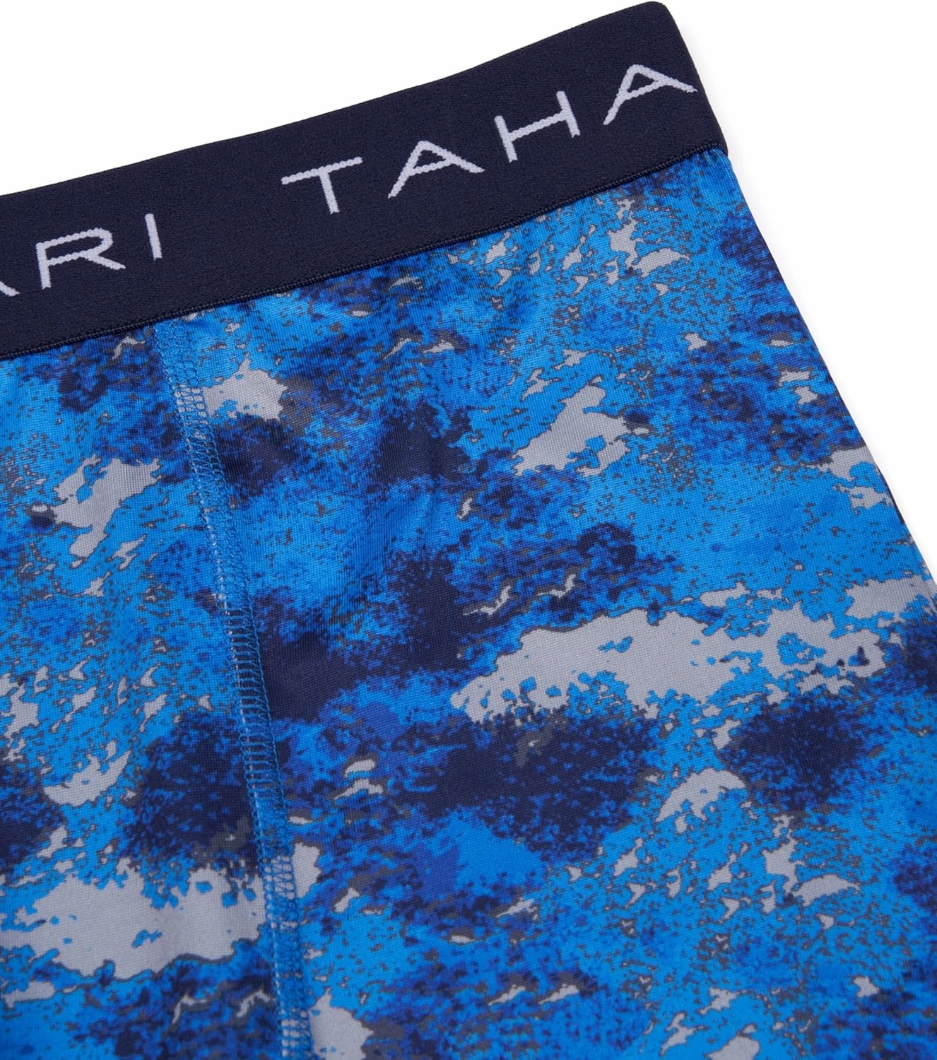 TAHARI Big Boys Printed and Solid Boxer Briefs Underwear with Logo Waistband