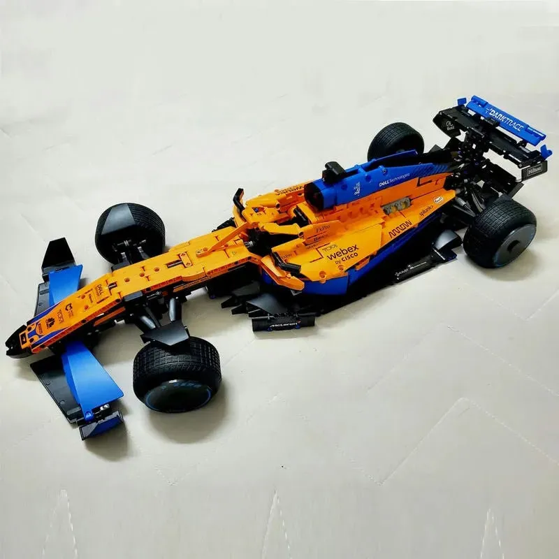 Tech McLaren MOC Formula 1 Racing Car Bricks Toys