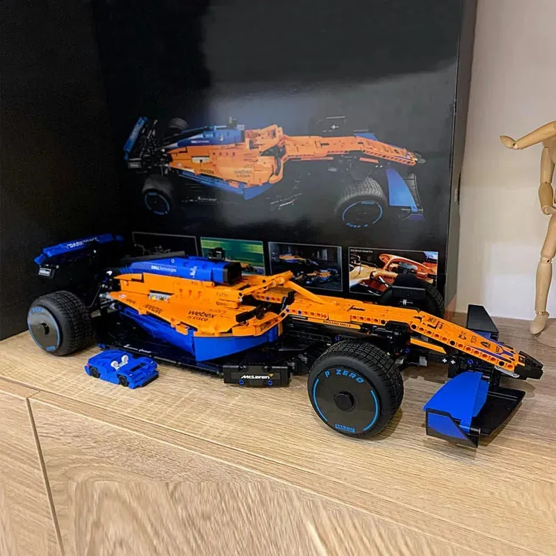 Tech McLaren MOC Formula 1 Racing Car Bricks Toys