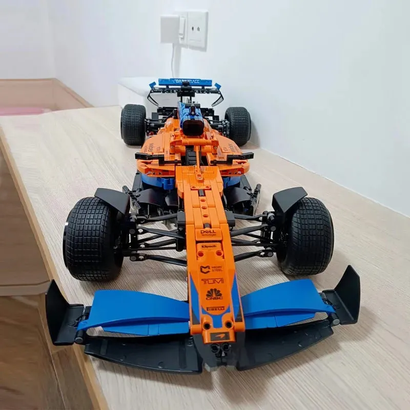 Tech McLaren MOC Formula 1 Racing Car Bricks Toys