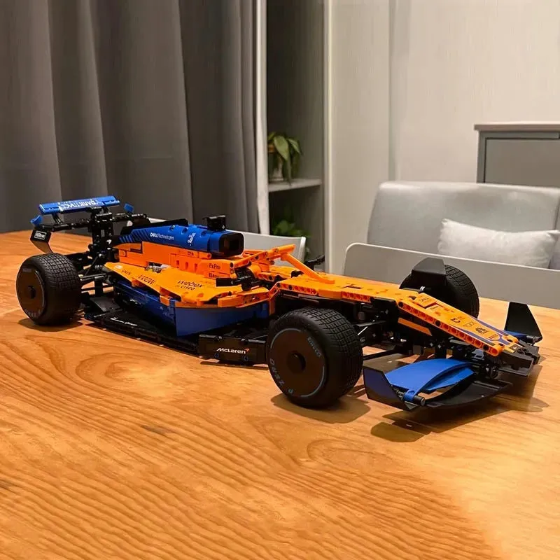 Tech McLaren MOC Formula 1 Racing Car Bricks Toys