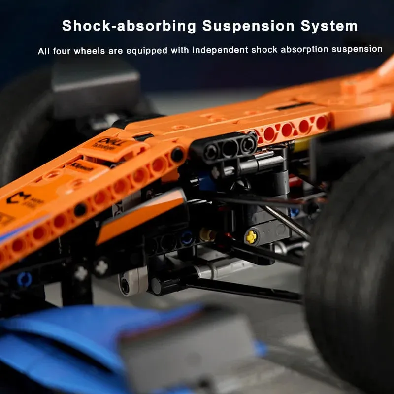 Tech McLaren MOC Formula 1 Racing Car Bricks Toys