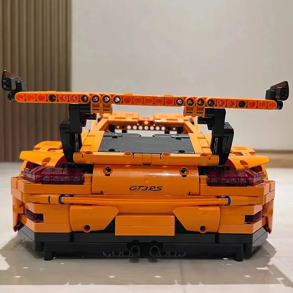 Tech MOC 20001 Porsche 911 GT3 RS Racing Car Bricks Toy