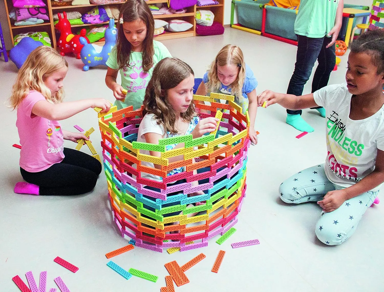 Tegu 40 Piece Perfect Blocks Building Set Green & Blue (Amazon Exclusive)