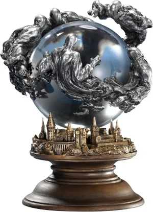 The Noble Collection Harry Potter Dementors Crystal Ball - 5in (12.5cm) Pewter Dementors Around Hogwarts Castle - Officially Licensed Film Set Movie Props Gifts