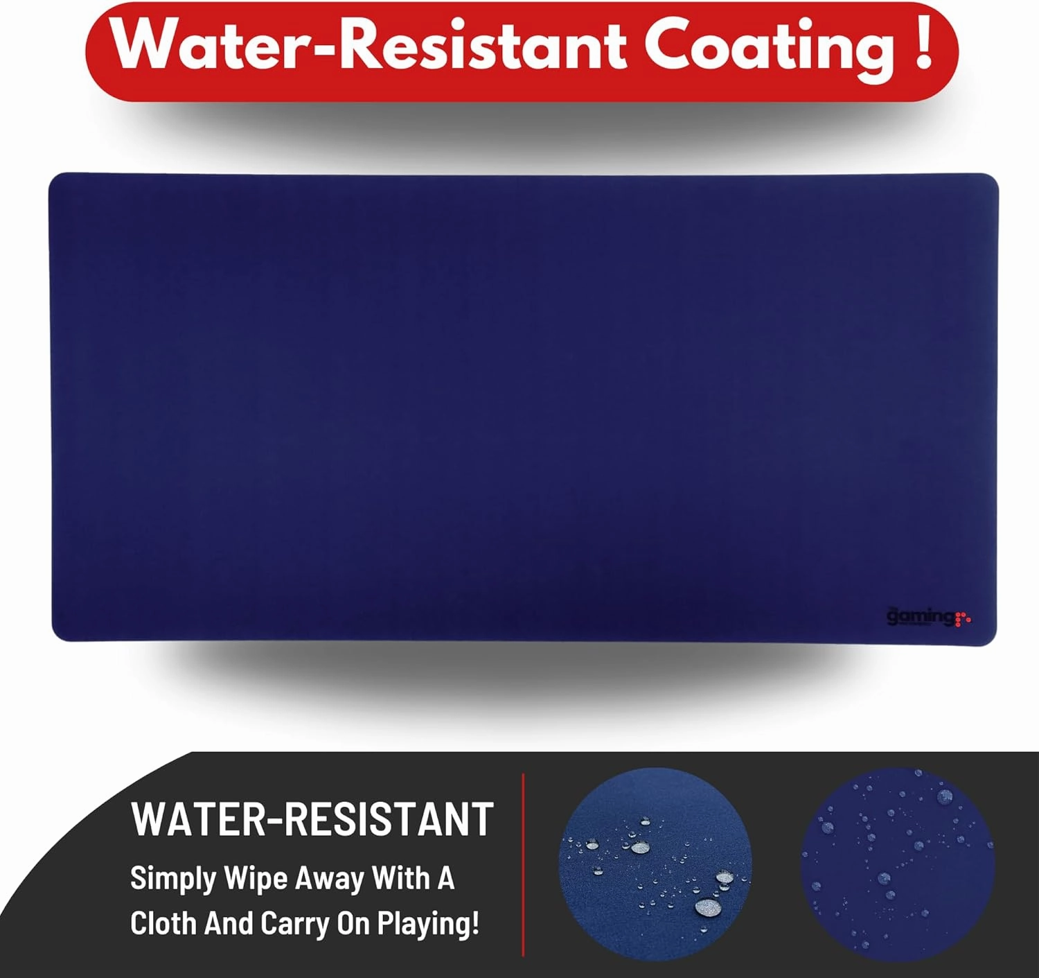 The Gaming Mat Company Single Player MTG Playmat & Mouse Pad – 28" x 14" Blue Gaming Mouse Pad Compatible with Magic: The Gathering playmats, MTG Cards, TCG Gaming mat