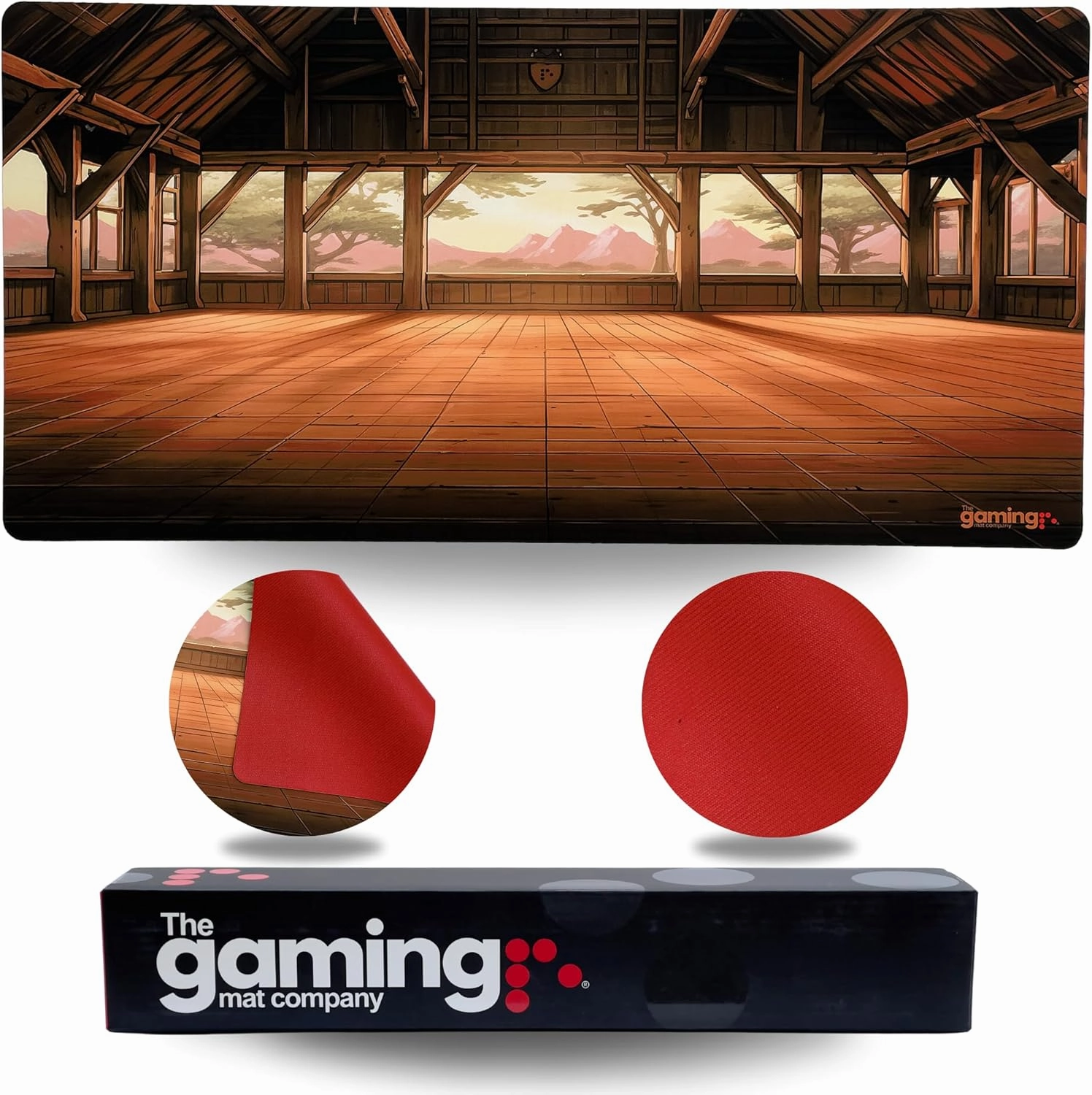 The Gaming Mat Company Single Player MTG Playmat & Mouse Pad – 28" x 14" Dojo Gaming Mouse Pad Compatible with Magic: The Gathering playmats, MTG Cards, TCG Gaming mat